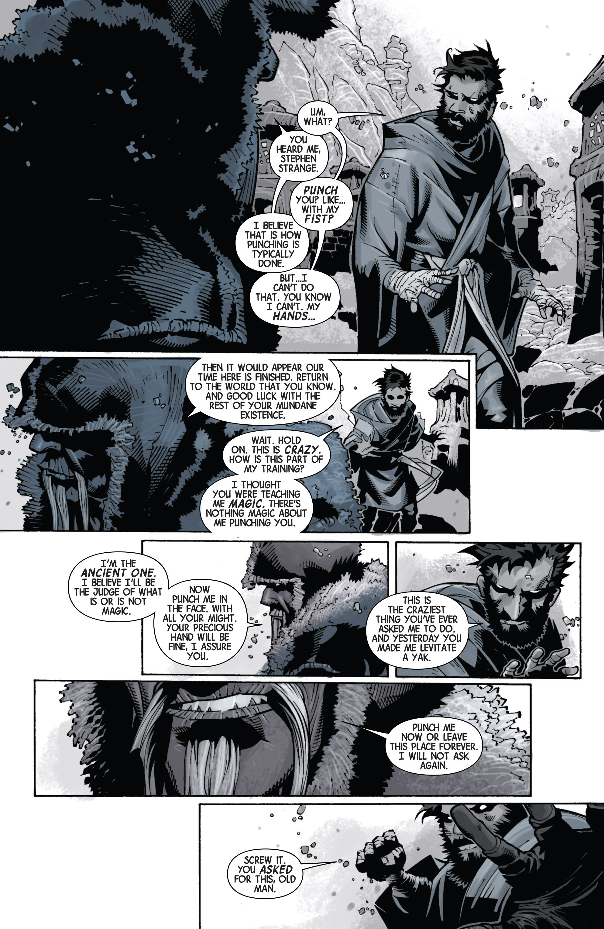 Read online Doctor Strange (2015) comic -  Issue #4 - 4