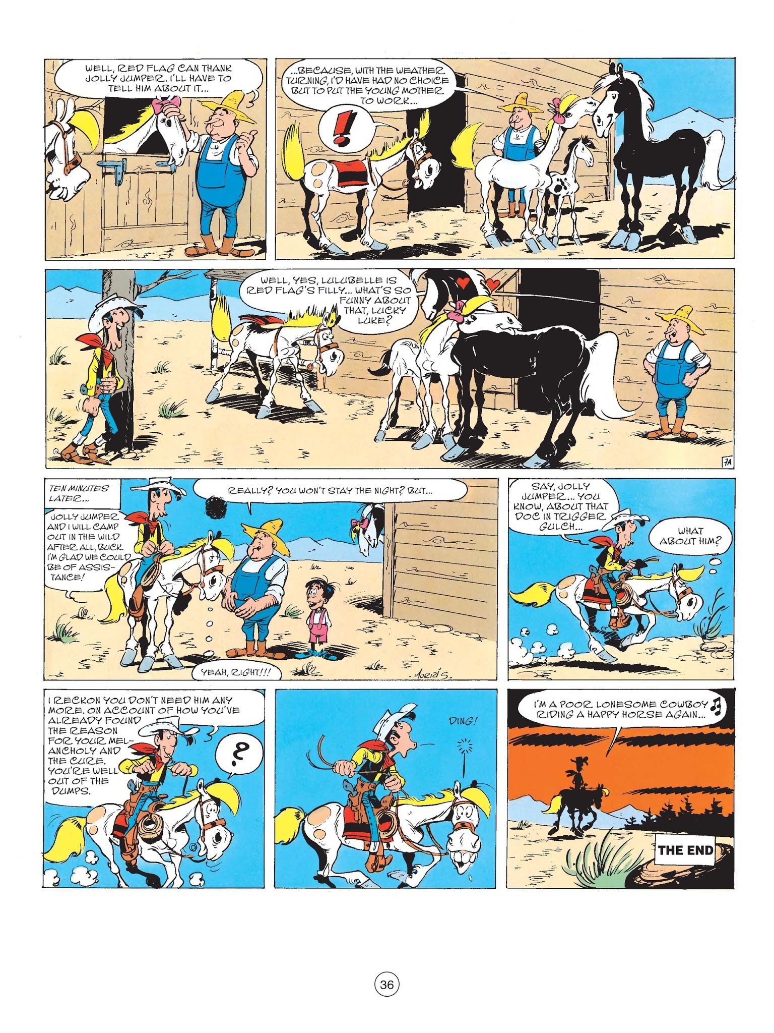 Read online A Lucky Luke Adventure comic -  Issue #60 - 38