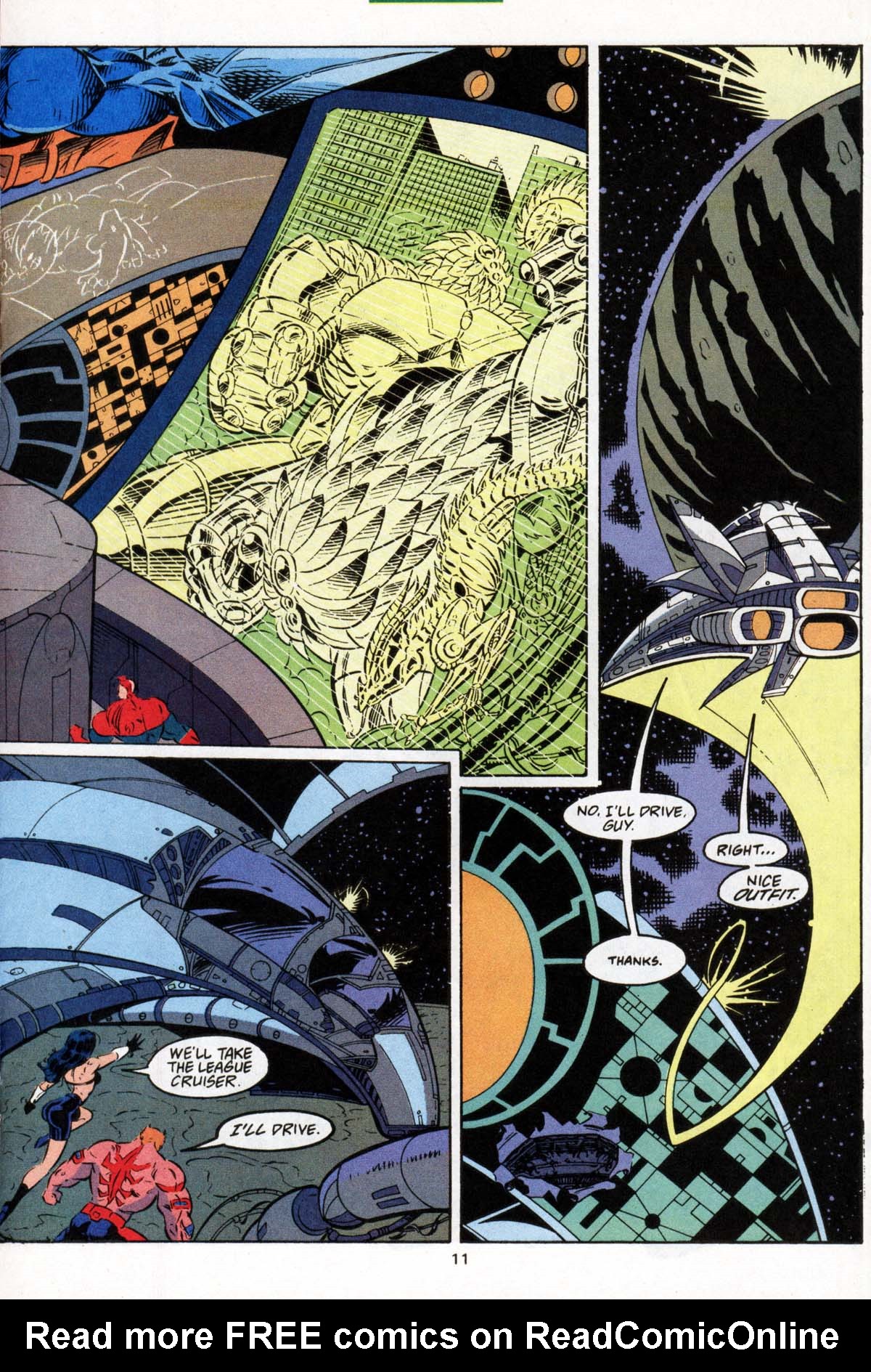 Read online Justice League America comic -  Issue #100b - 16