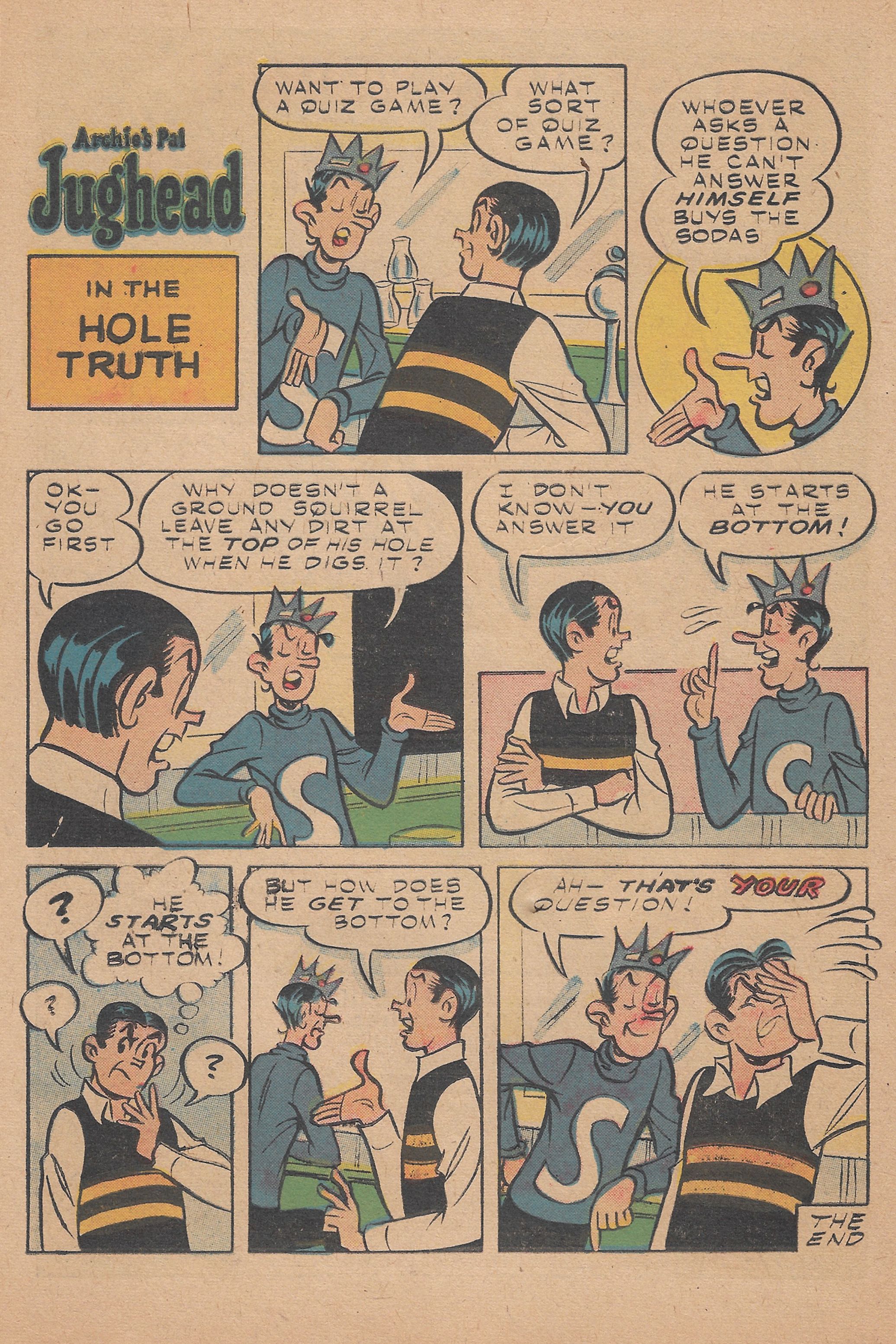 Read online Archie's Joke Book Magazine comic -  Issue #35 - 20