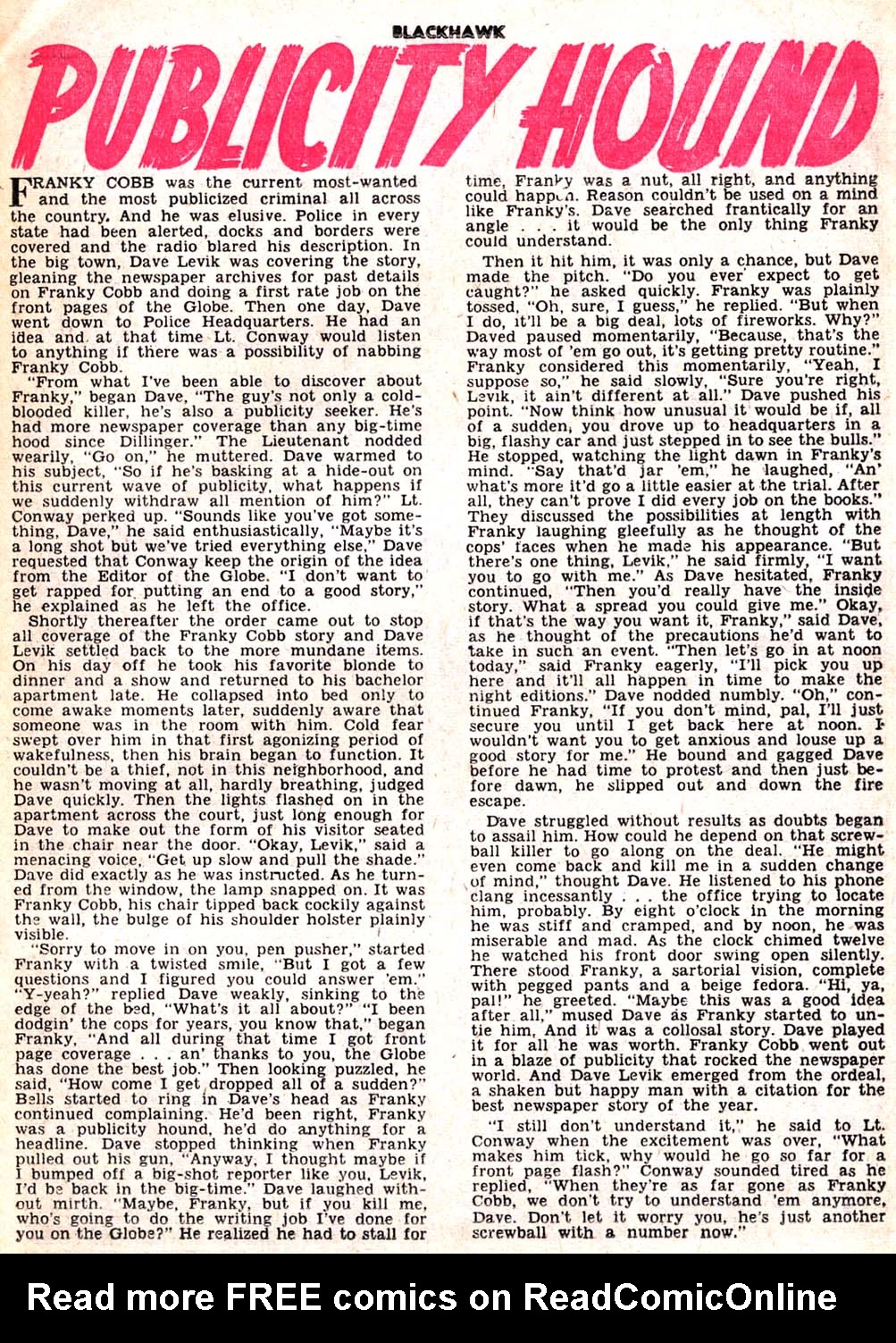 Read online Blackhawk (1957) comic -  Issue #91 - 26