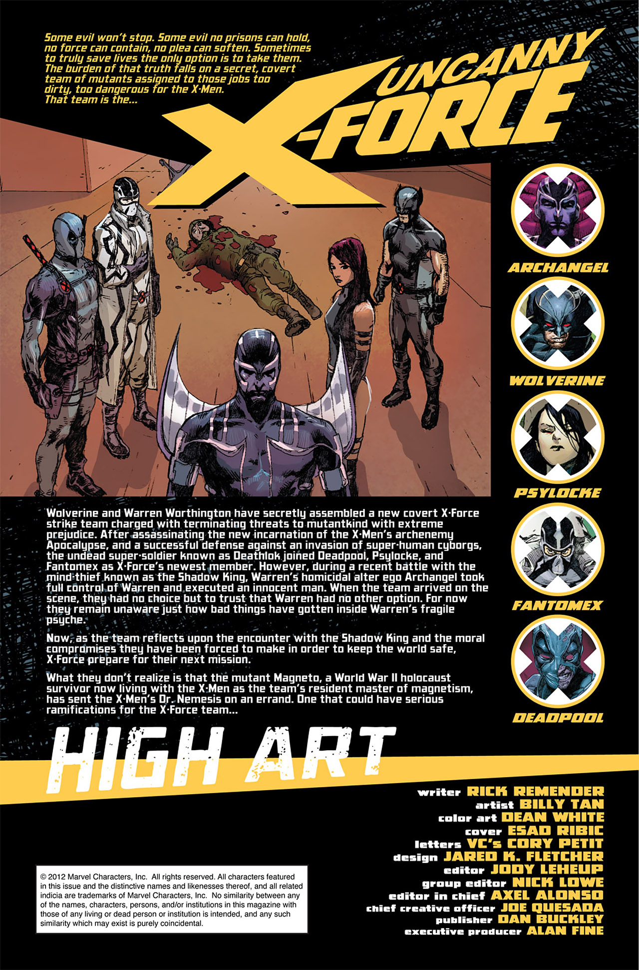 Read online Uncanny X-Force (2010) comic -  Issue #9 - 2