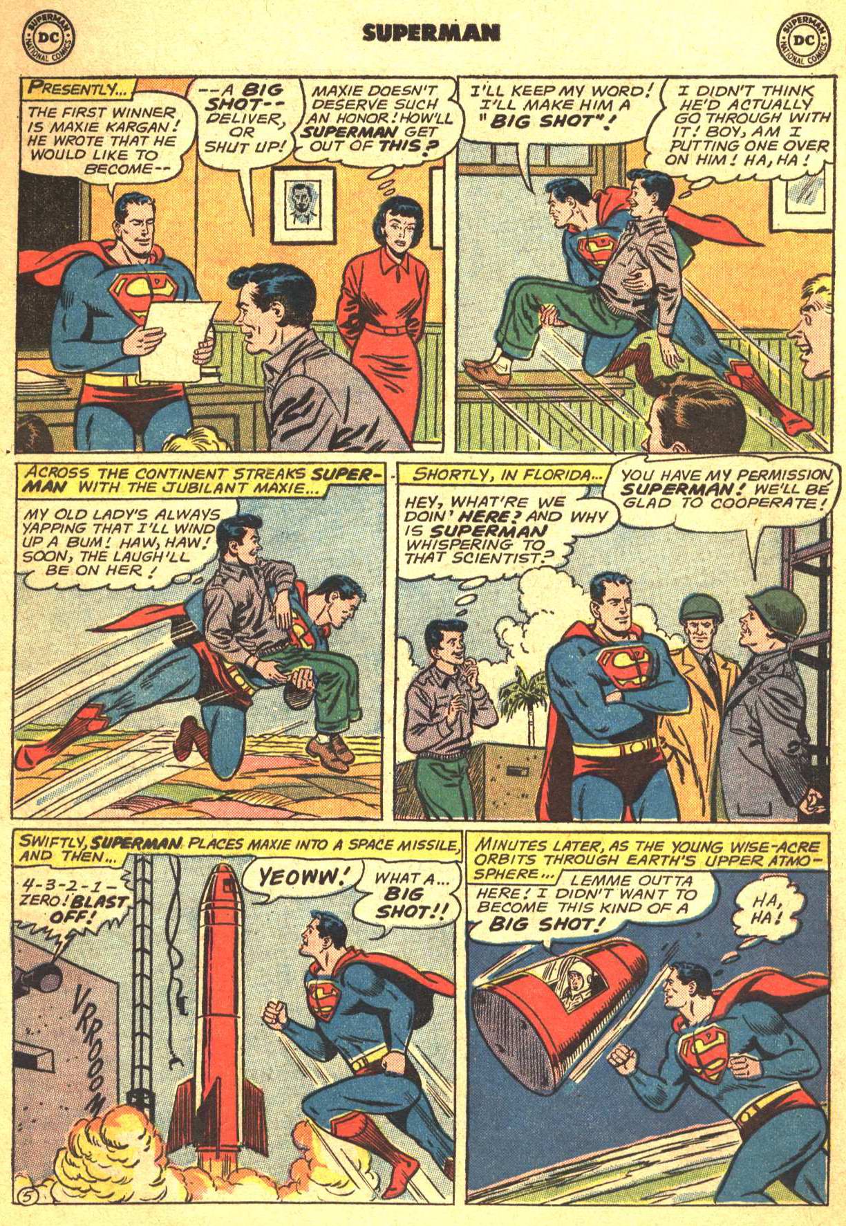 Read online Superman (1939) comic -  Issue #151 - 7