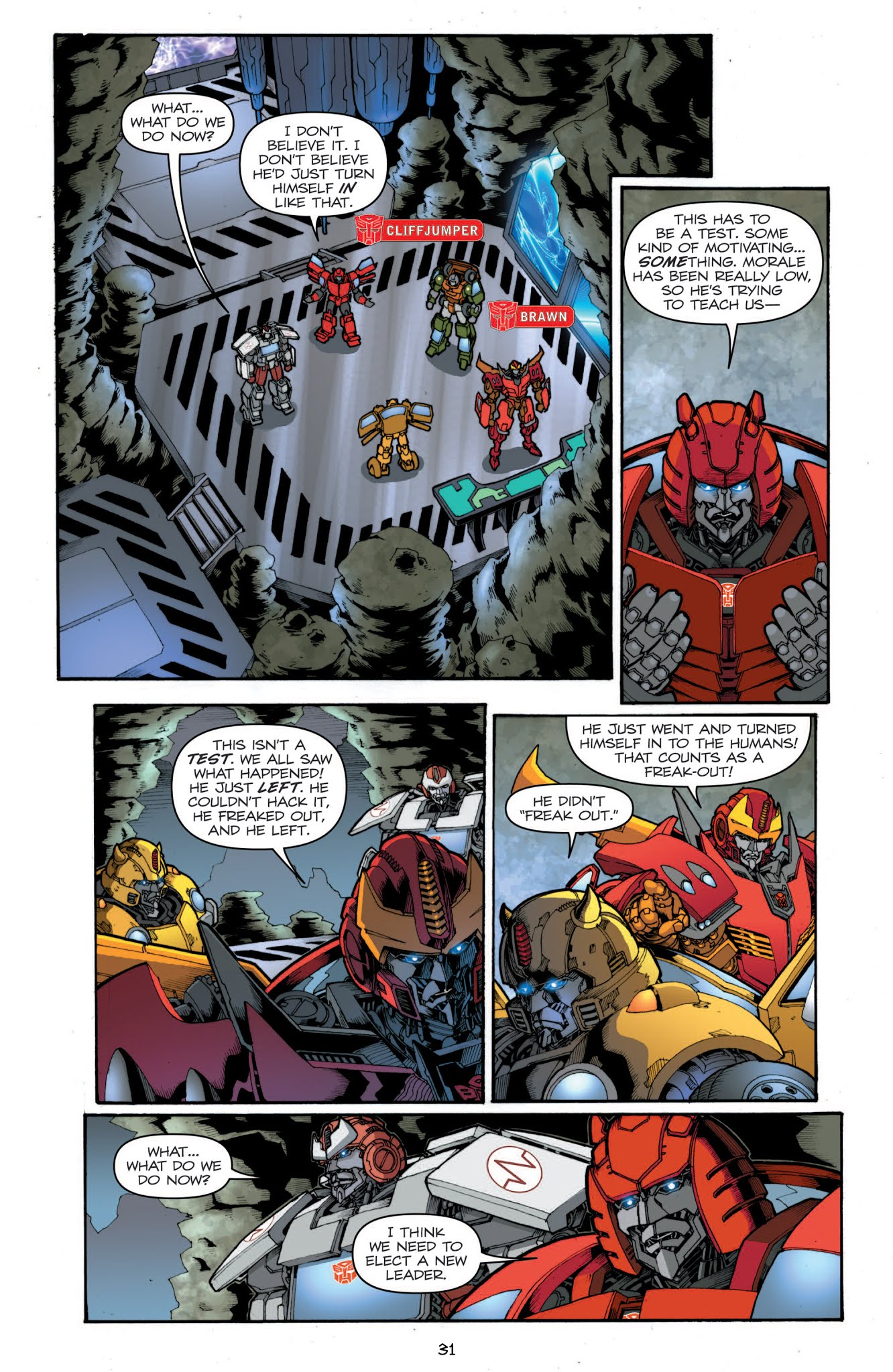 Read online Transformers: The IDW Collection comic -  Issue # TPB 6 (Part 1) - 31