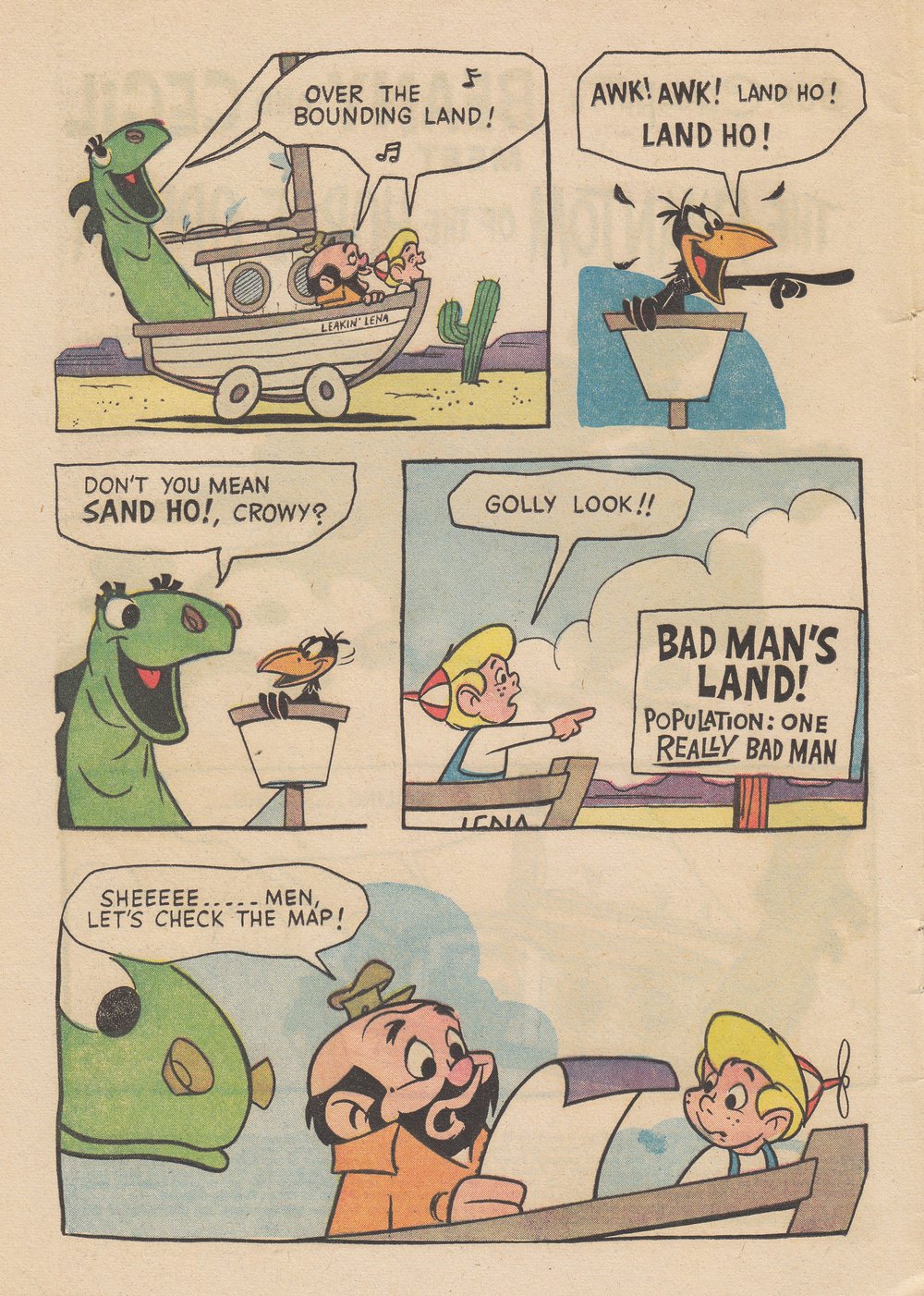 Read online Beany and Cecil comic -  Issue #4 - 4