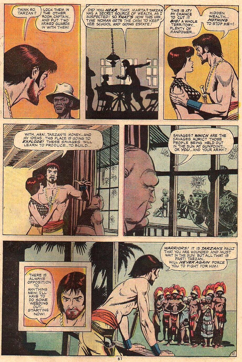 Read online Tarzan (1972) comic -  Issue #234 - 52