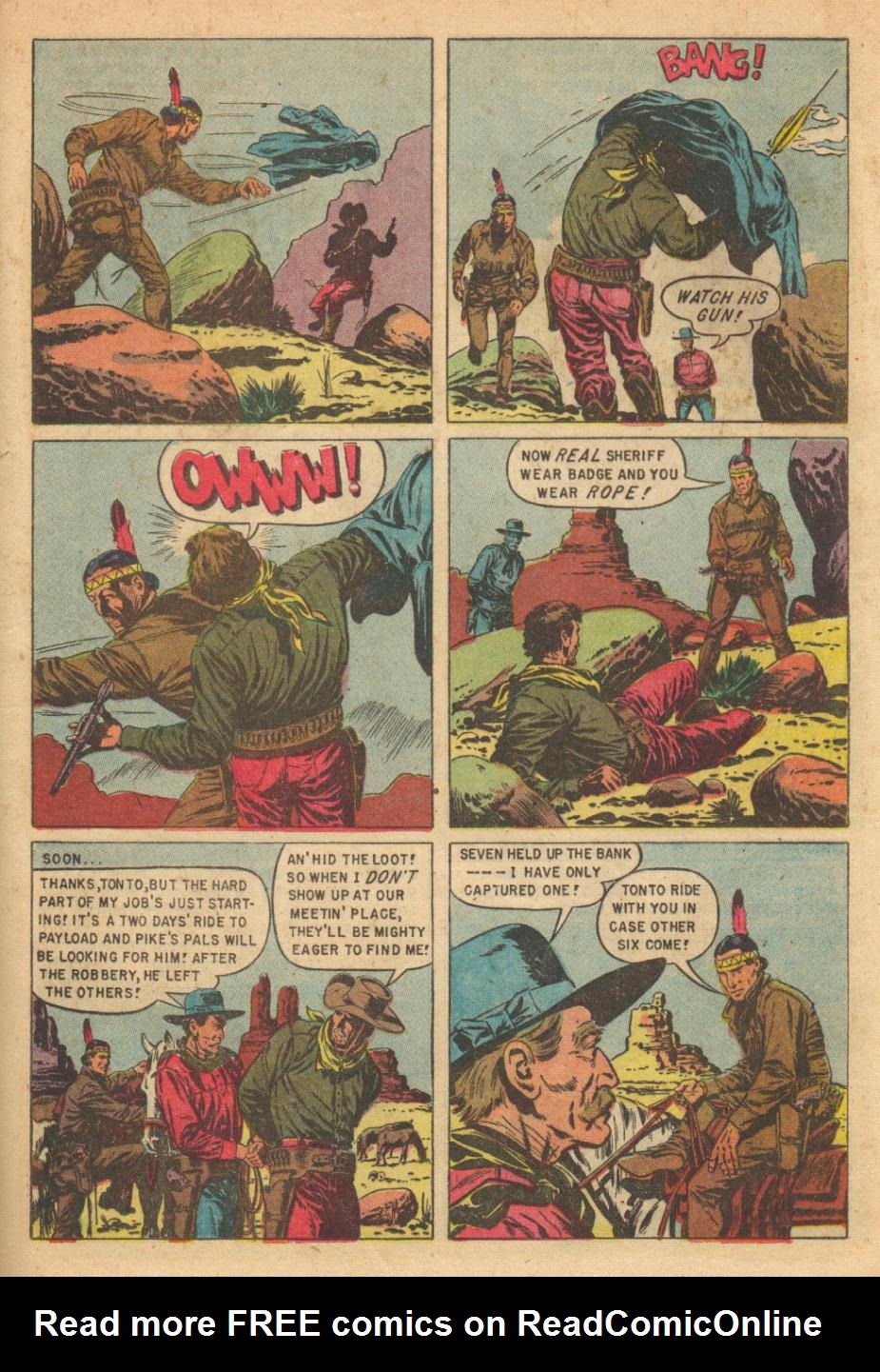 Read online Lone Ranger's Companion Tonto comic -  Issue #15 - 25