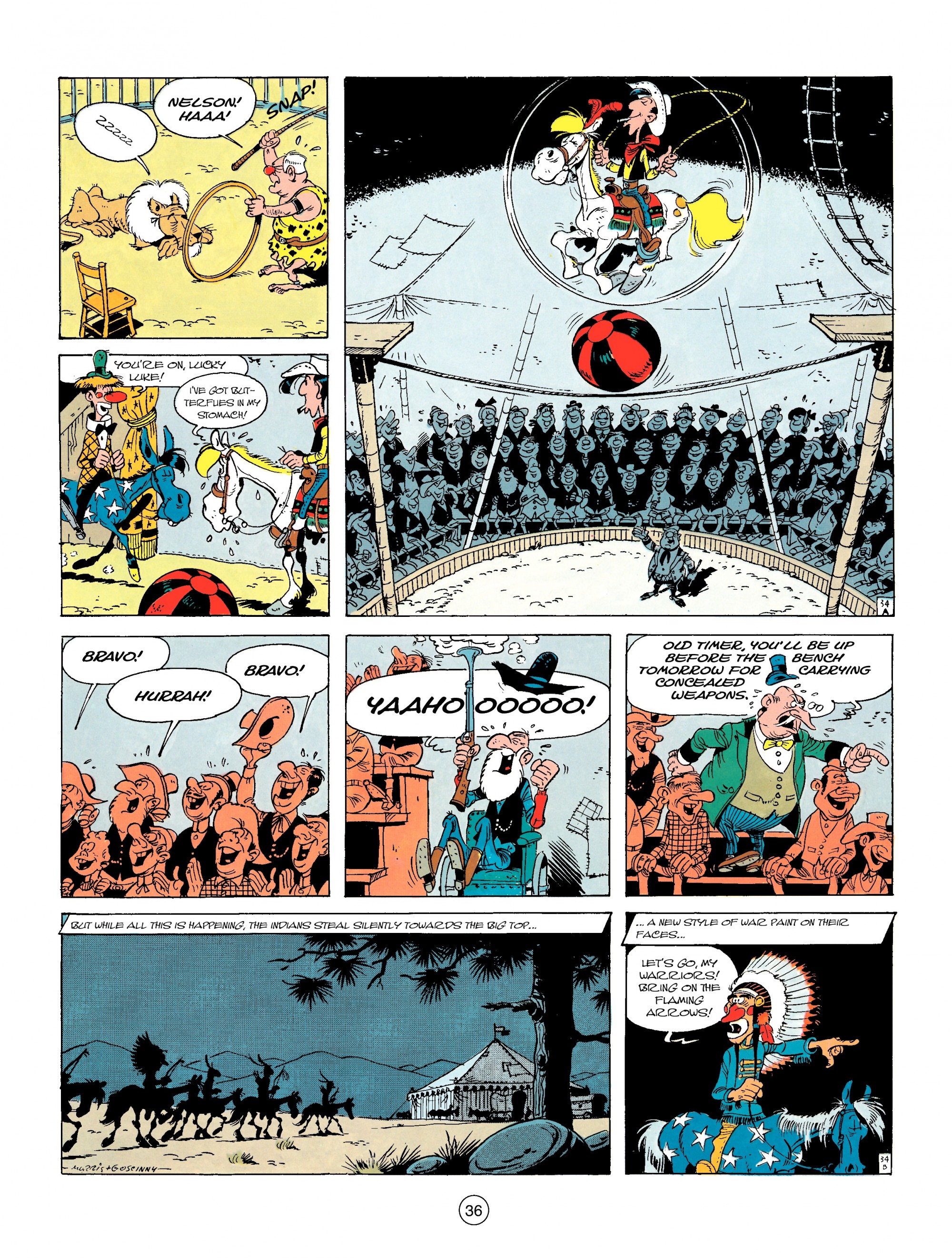 Read online A Lucky Luke Adventure comic -  Issue #11 - 36