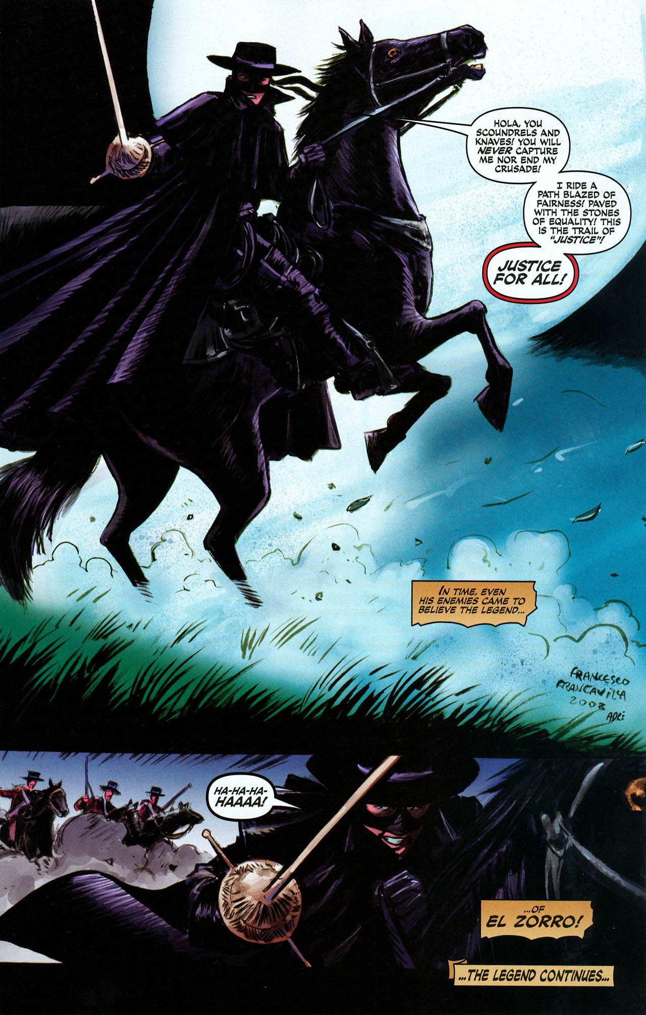 Read online Zorro (2008) comic -  Issue #8 - 27