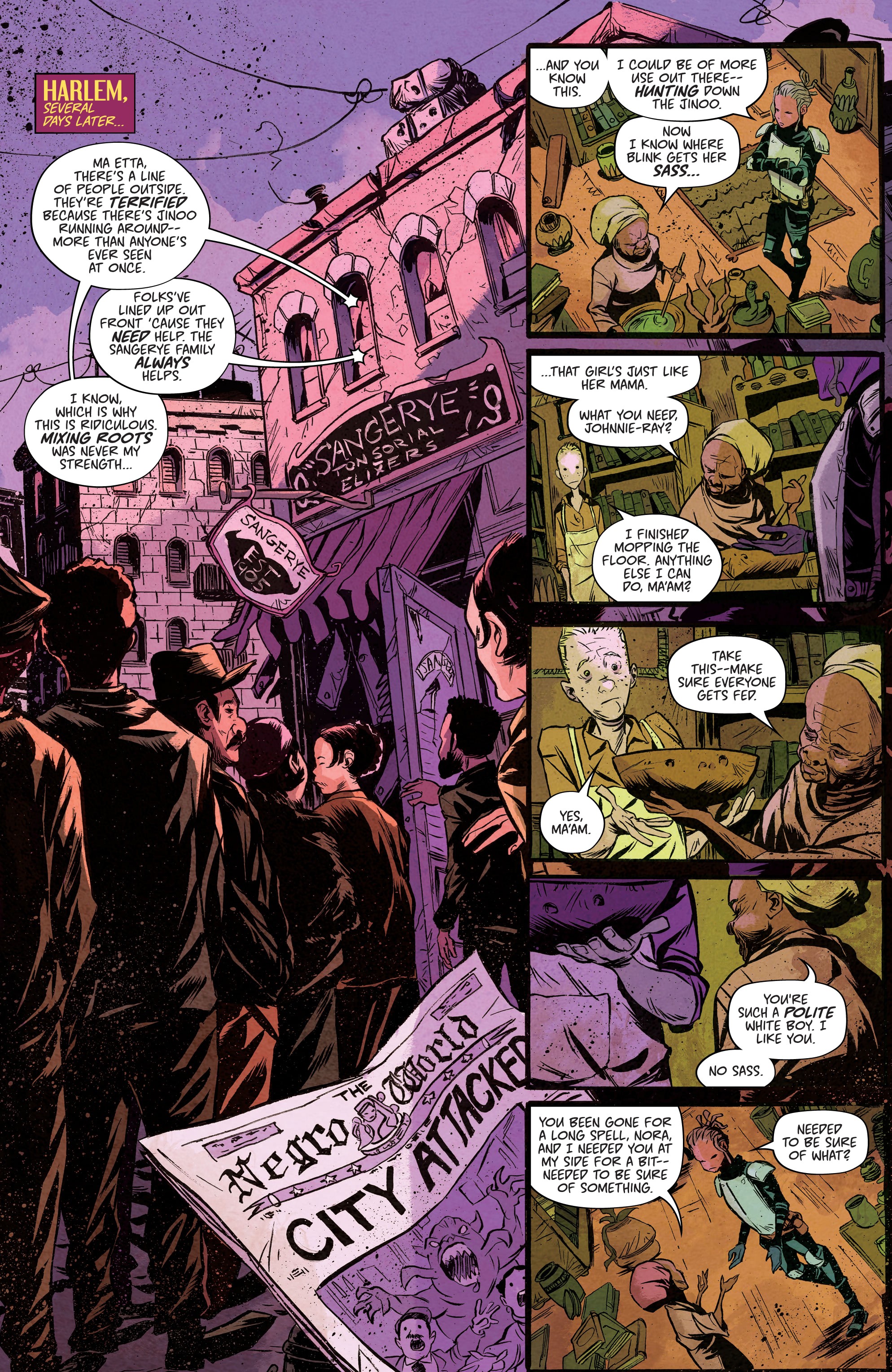 Read online Bitter Root comic -  Issue #6 - 10
