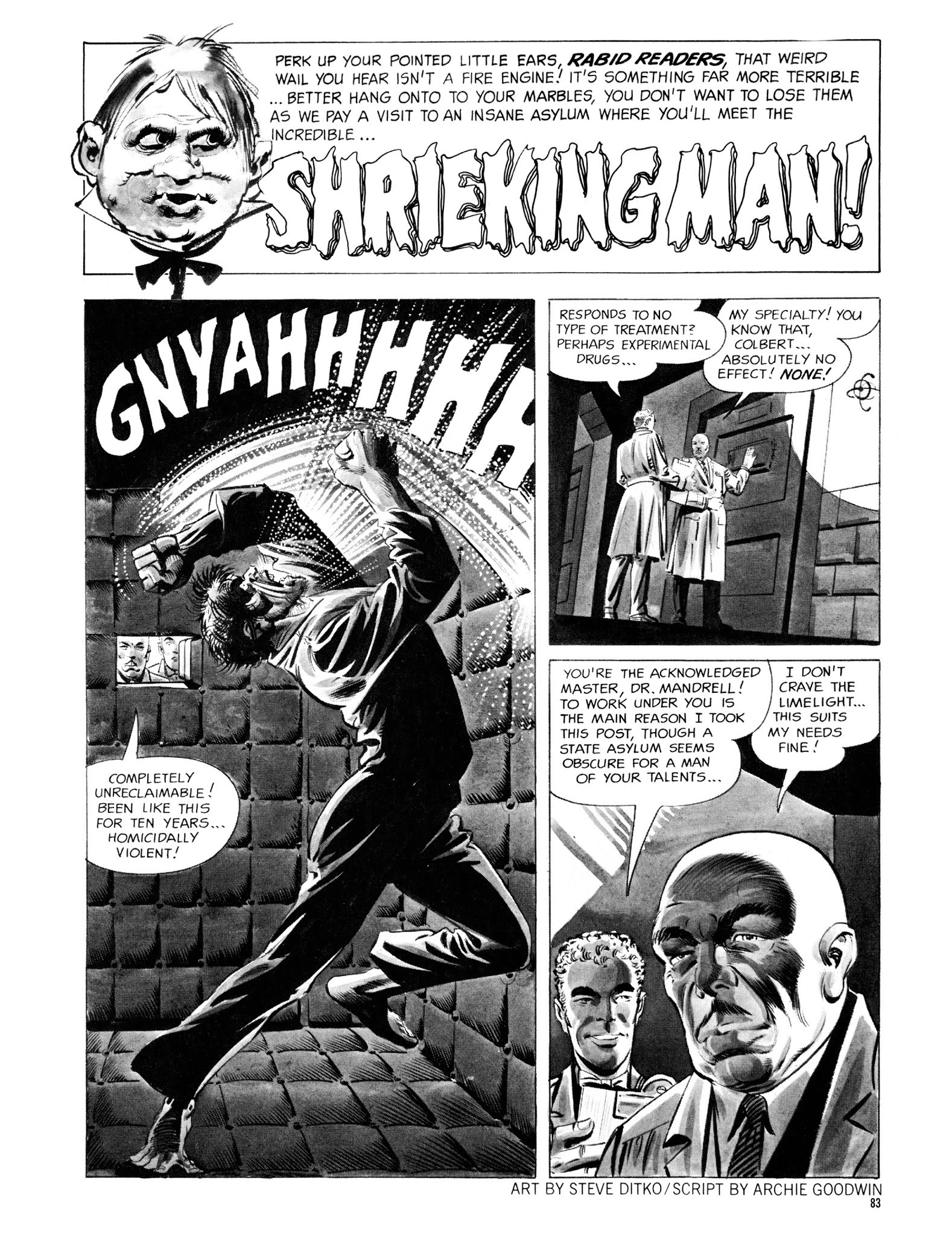 Read online Creepy Presents Steve Ditko comic -  Issue # TPB - 83