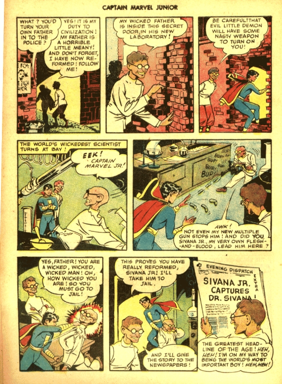 Read online Captain Marvel, Jr. comic -  Issue #39 - 6