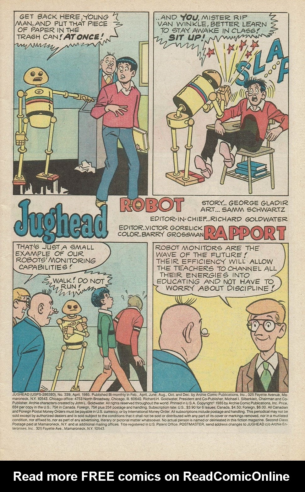 Read online Jughead (1965) comic -  Issue #339 - 3