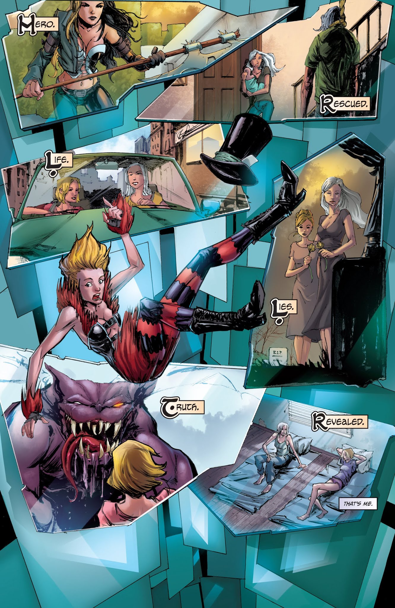 Read online Grimm Fairy Tales presents Wonderland: Asylum comic -  Issue #1 - 7