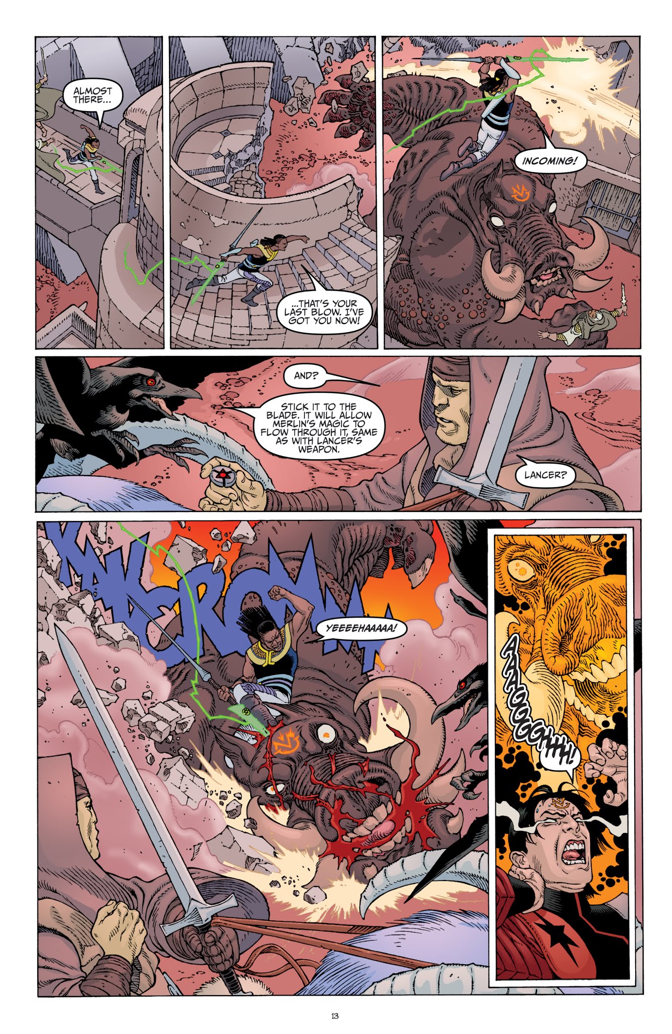 Read online Sword of Ages comic -  Issue #4 - 13
