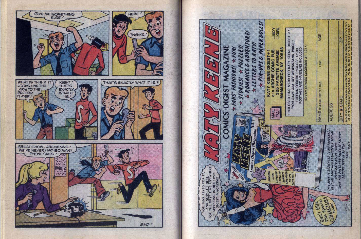 Read online Archie...Archie Andrews, Where Are You? Digest Magazine comic -  Issue #53 - 33