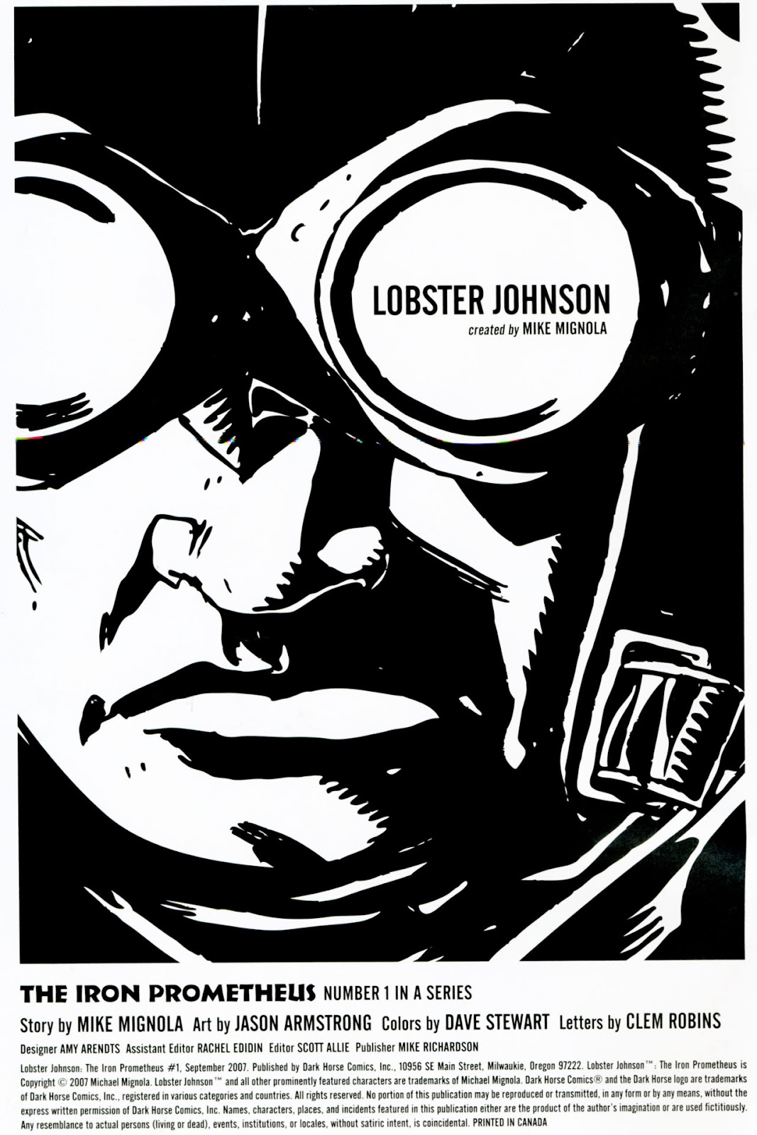Lobster Johnson: The Iron Prometheus Issue #1 #1 - English 2 Lobster Johnson: The Iron Prometheus Issue #1 #1 - English 2