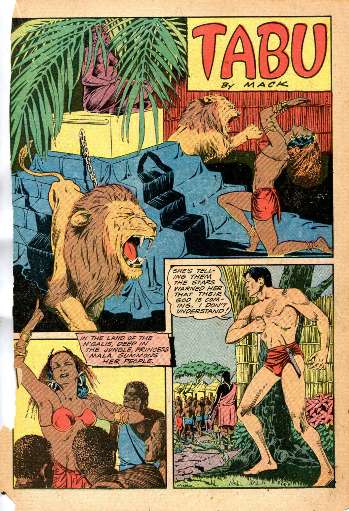 Read online Jungle Comics comic -  Issue #55 - 22