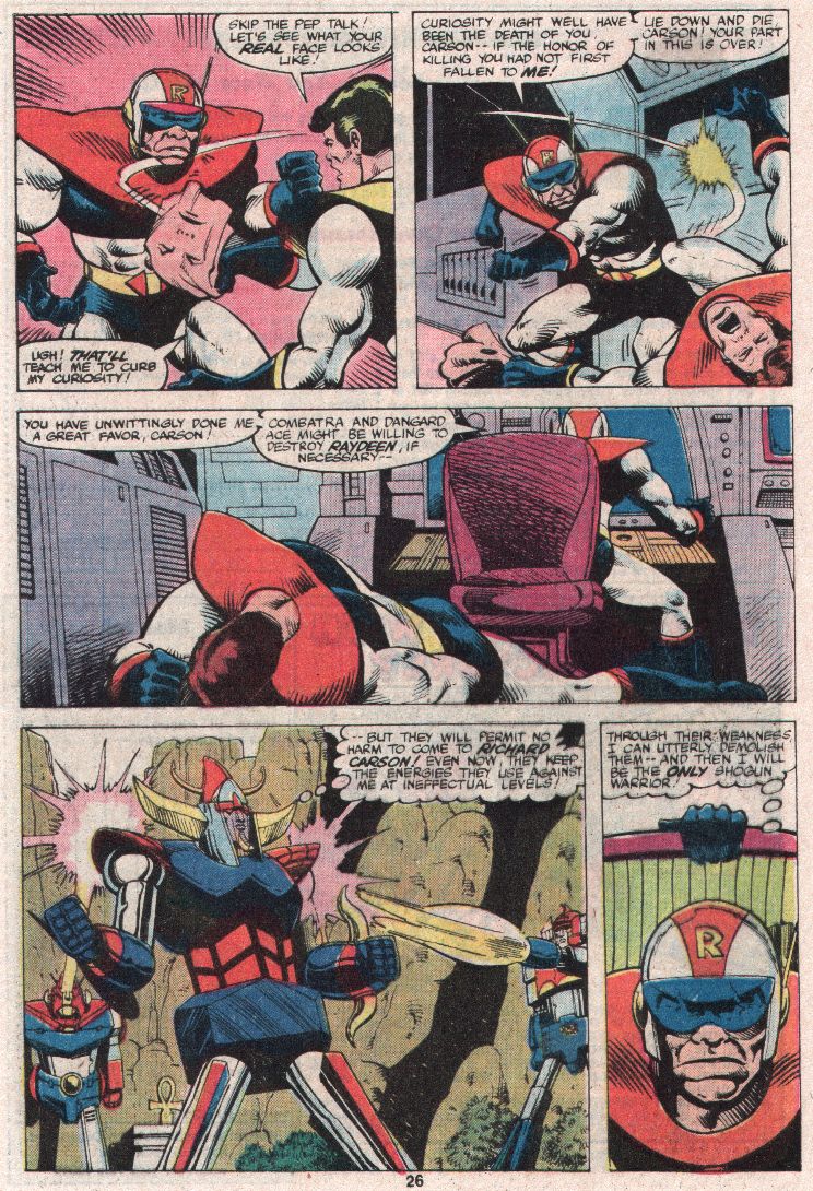 Read online Shogun Warriors comic -  Issue #15 - 16