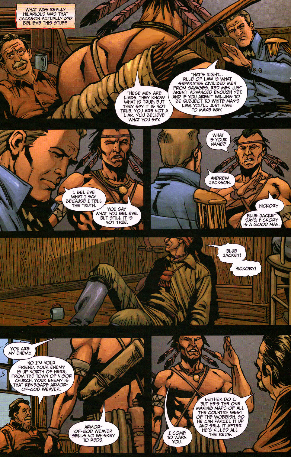 Read online Red Prophet: The Tales of Alvin Maker comic -  Issue #1 - 19