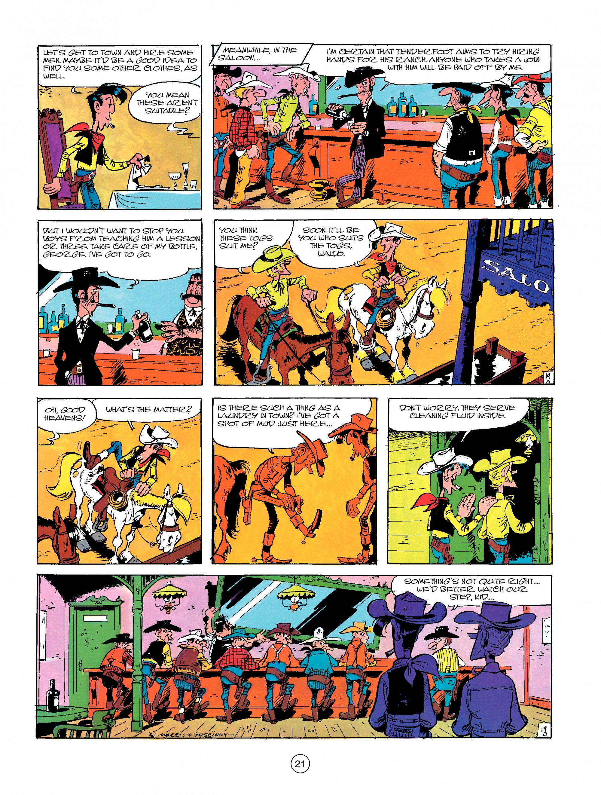 Read online A Lucky Luke Adventure comic -  Issue #13 - 21