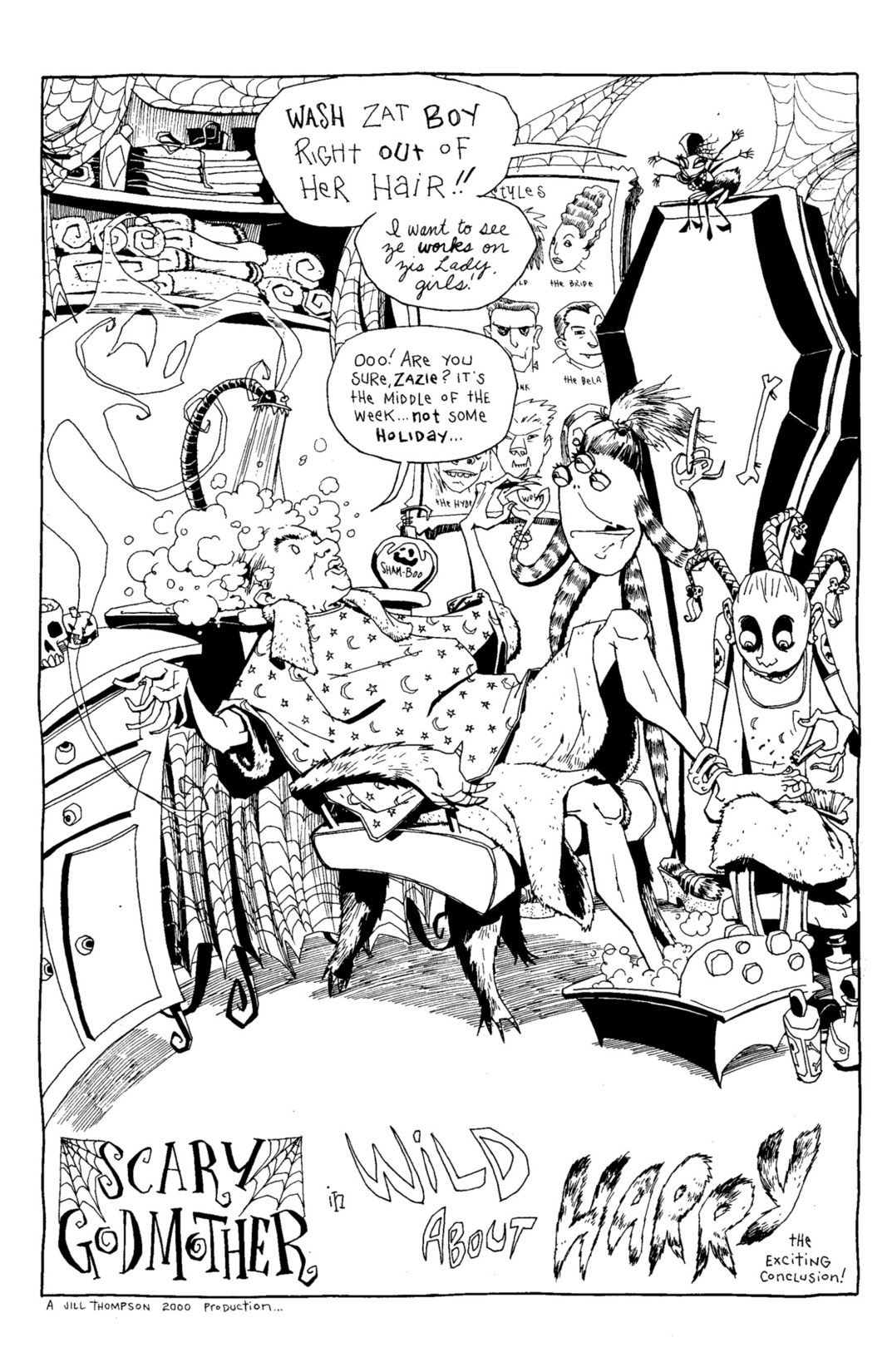 Read online Scary Godmother Comic Book Stories comic -  Issue # TPB - 118