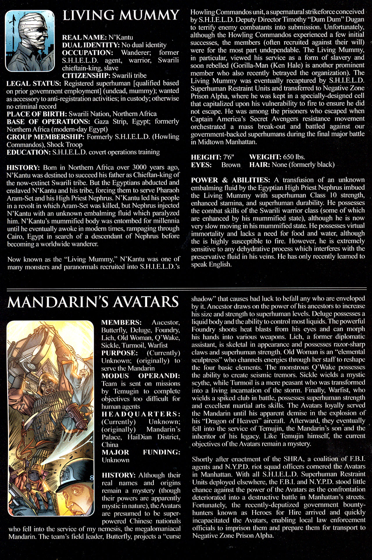 Read online Civil War: Battle Damage Report comic -  Issue # Full - 34