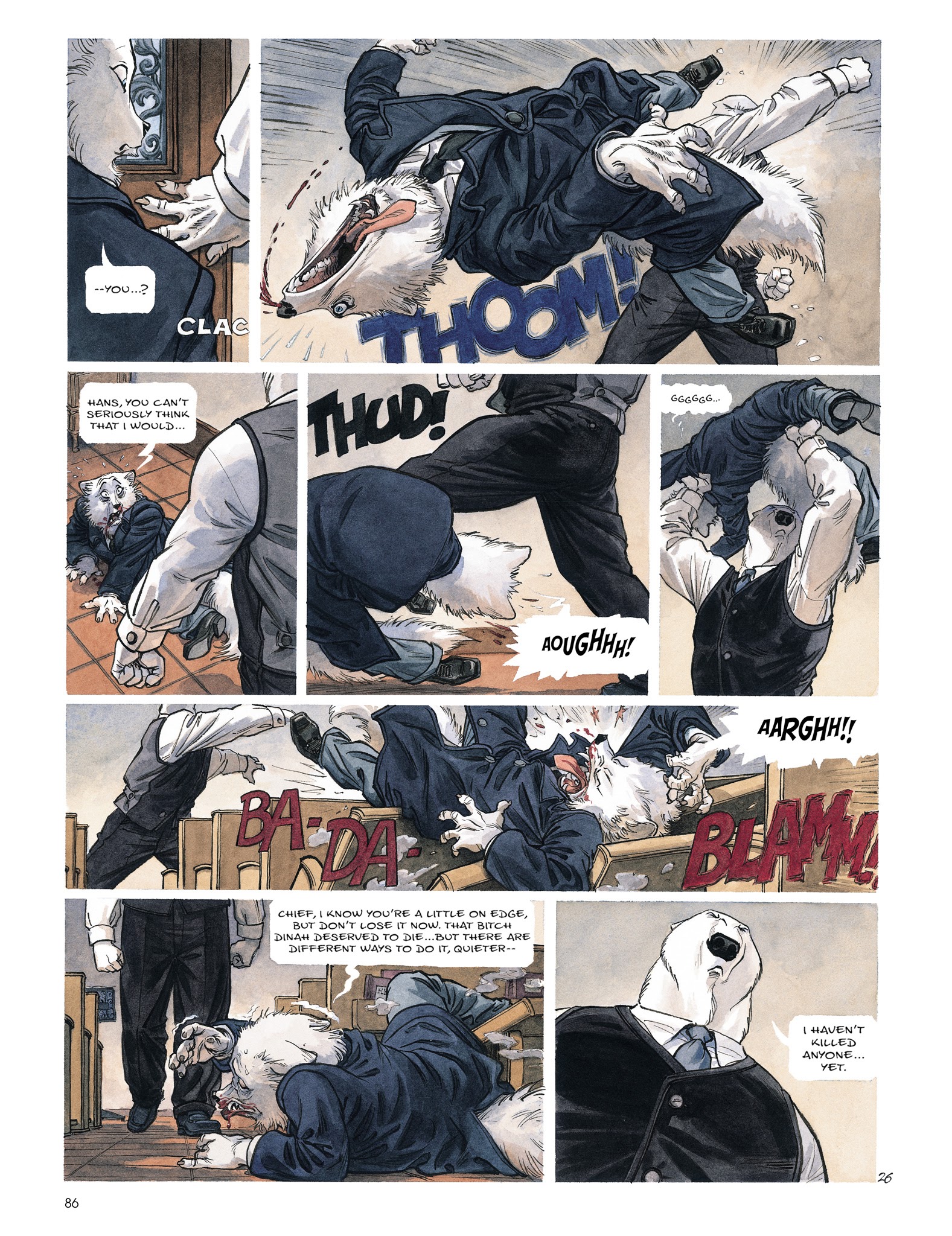 Read online Blacksad: The Collected Stories comic -  Issue # TPB (Part 1) - 87