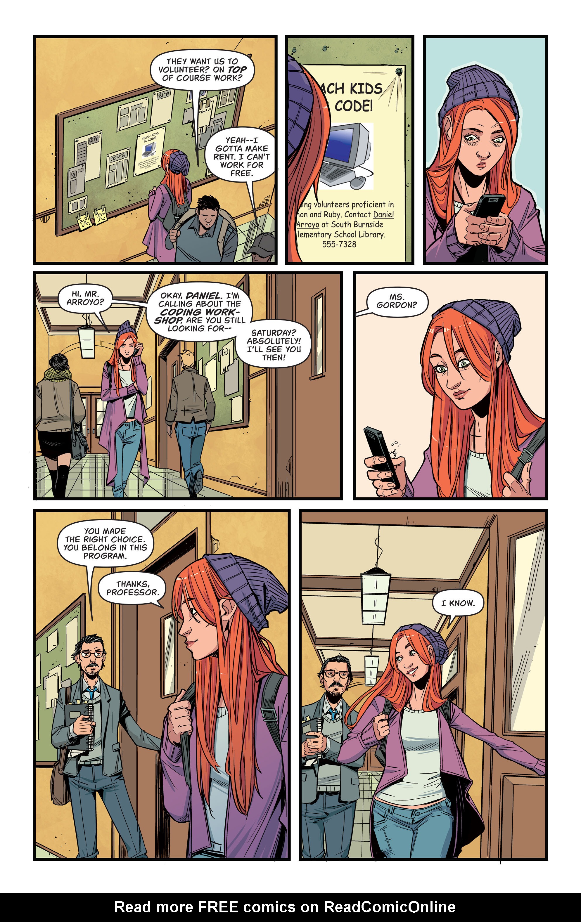 Read online Batgirl (2016) comic -  Issue #7 - 9