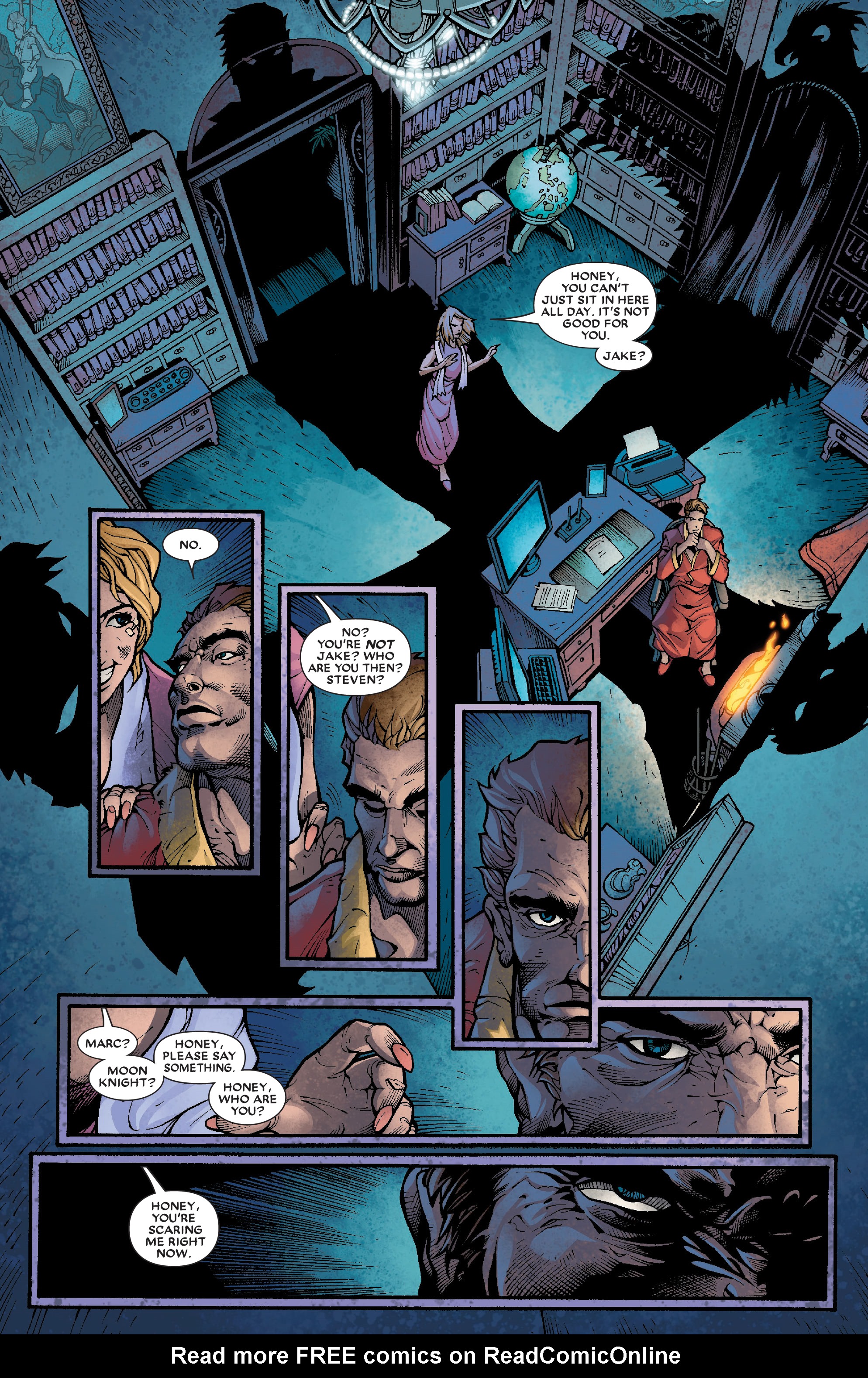 Read online Moon Knight by Huston, Benson & Hurwitz Omnibus comic -  Issue # TPB (Part 12) - 7