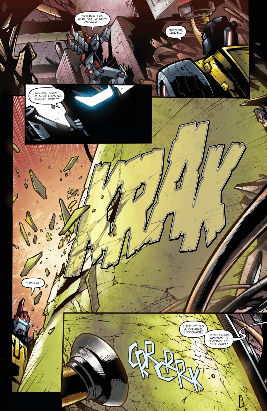 Read online Transformers Prime: Beast Hunters comic -  Issue #3 - 19
