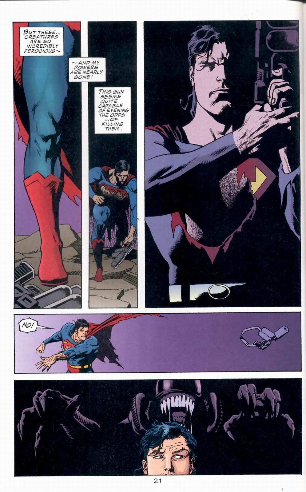 Superman vs. Aliens issue 2 - Page 24