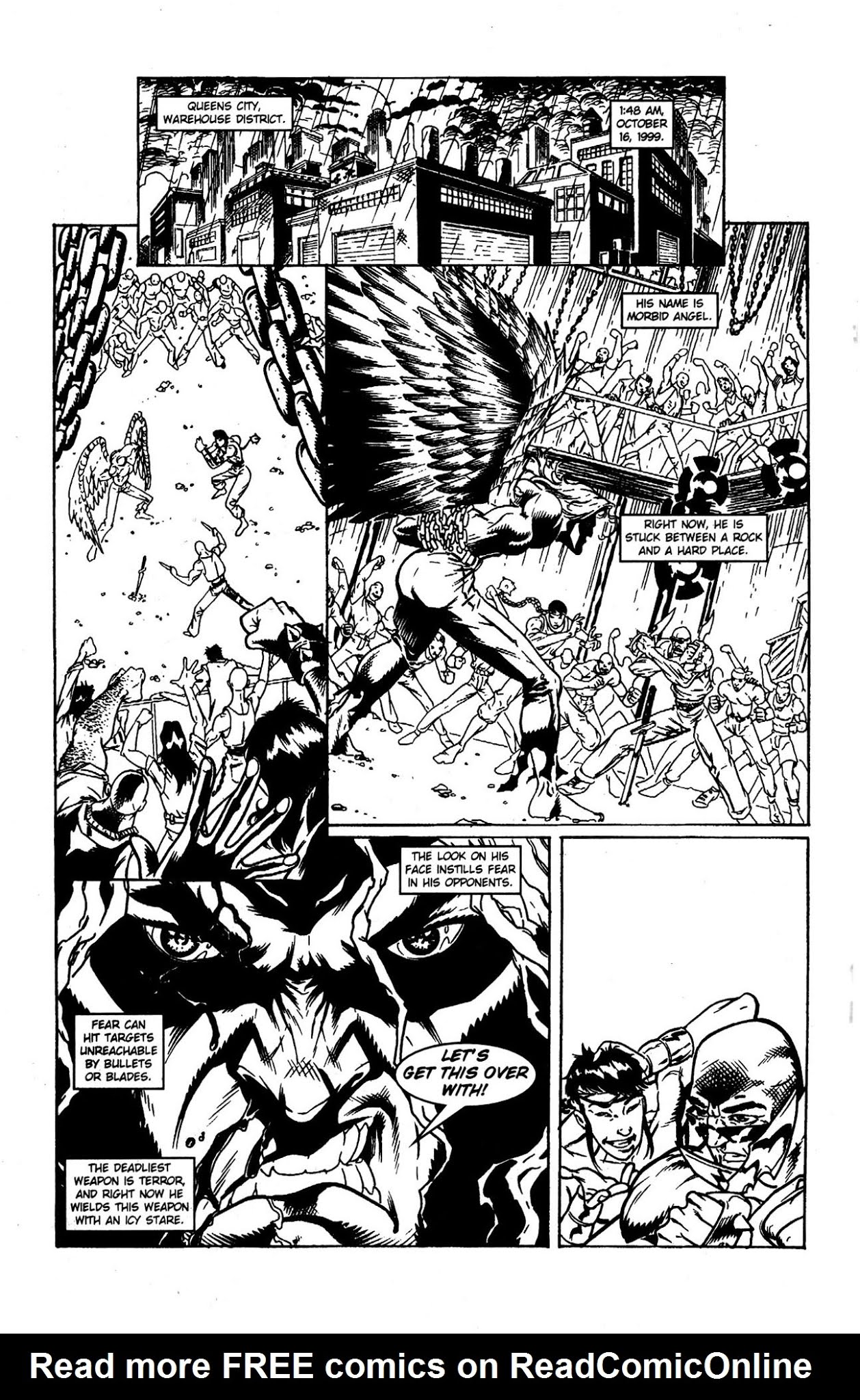Read online Razor and Warrior Nun Areala: Dark Prophecy comic -  Issue #1 - 10