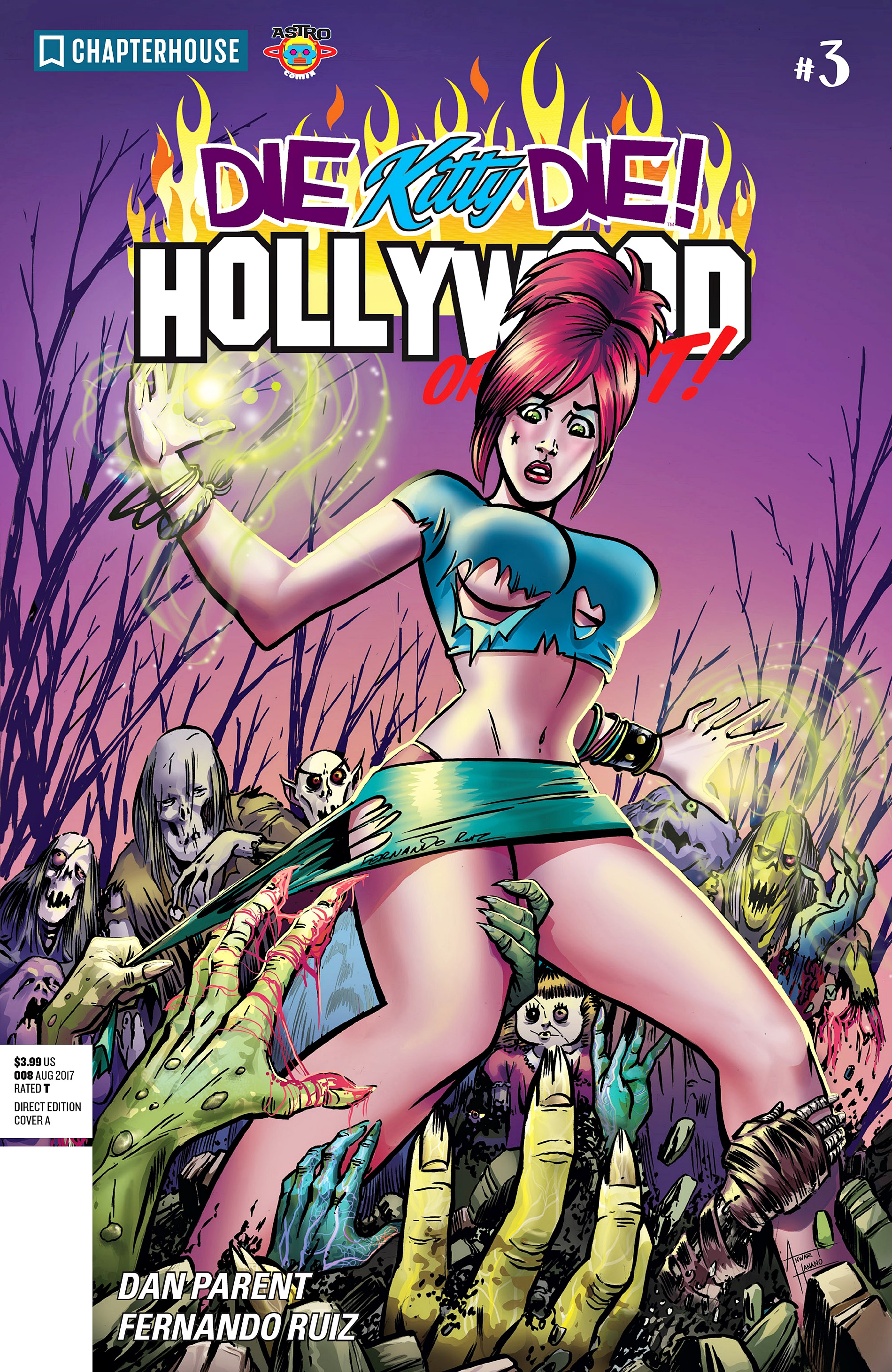 Read online Die Kitty Die: Hollywood or Bust comic -  Issue #3 - 1
