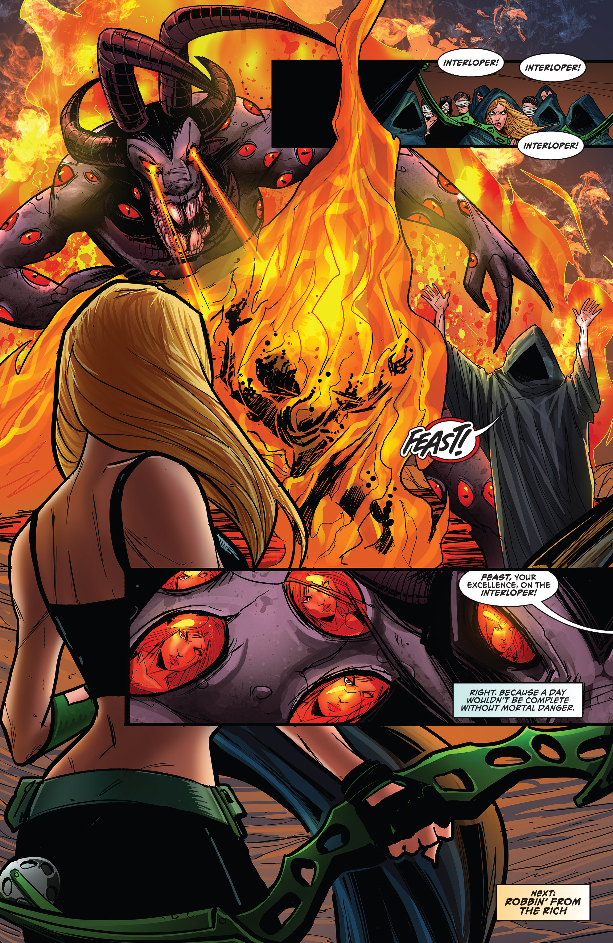 Read online Grimm Fairy Tales presents Robyn Hood (2014) comic -  Issue #7 - 23