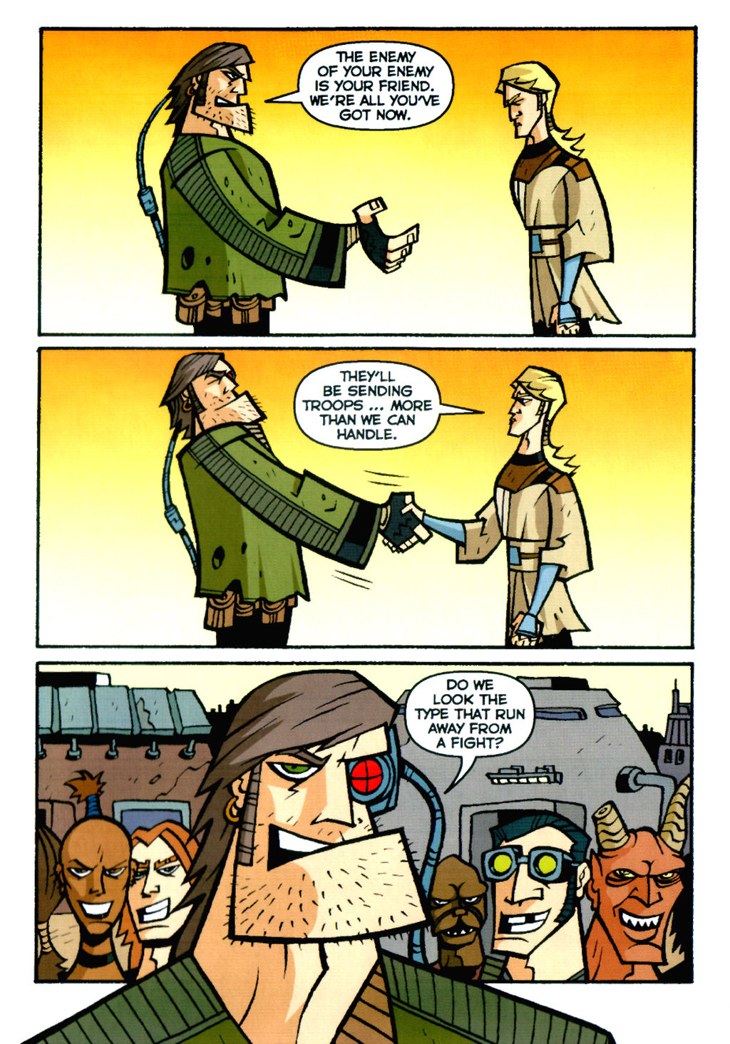 Read online Star Wars: Clone Wars Adventures comic -  Issue # TPB 5 - 91