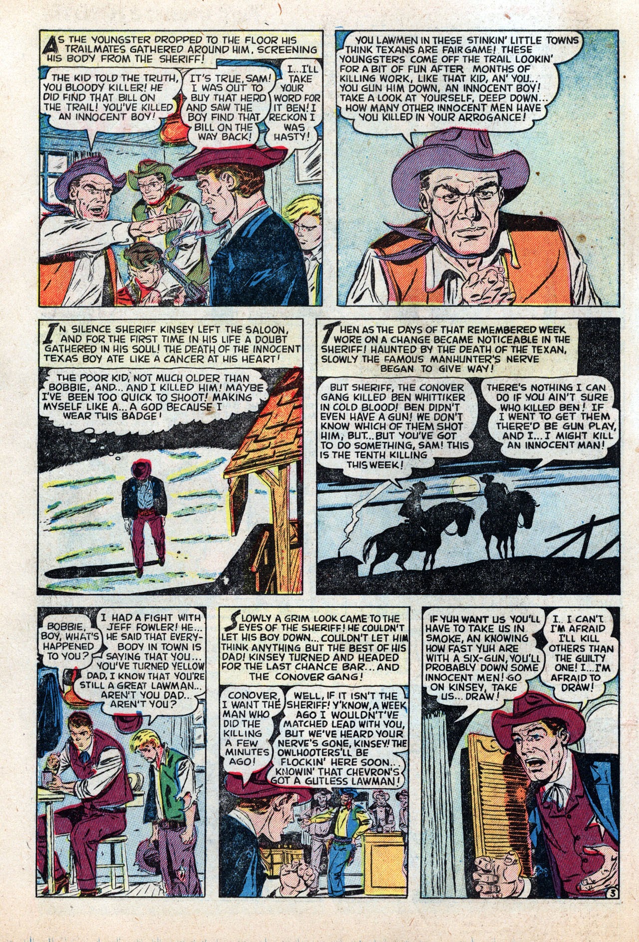 Read online Two Gun Western (1950) comic -  Issue #5 - 14