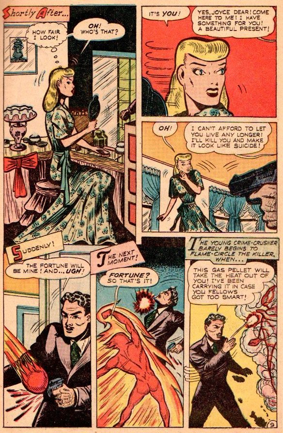 Read online The Human Torch (1940) comic -  Issue #28 - 11