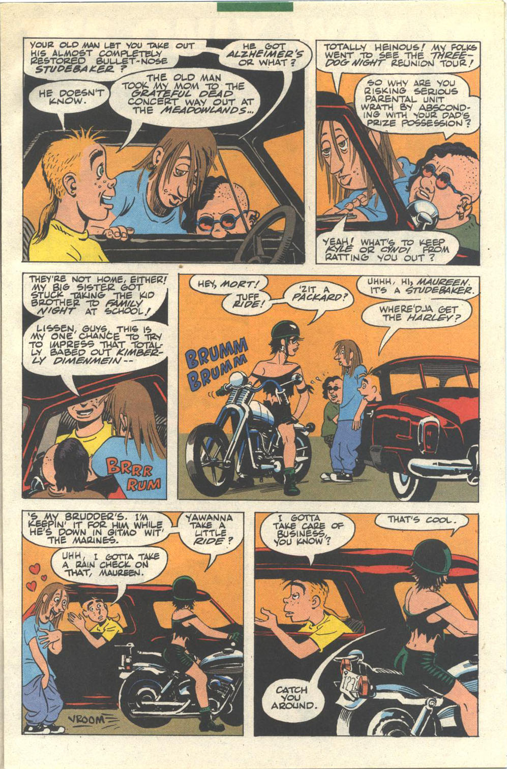 Read online Mort The Dead Teenager comic -  Issue #1 - 4