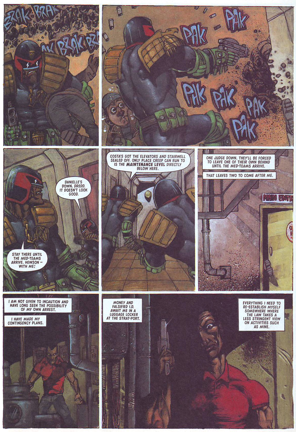 Read online Judge Dredd Megazine (vol. 3) comic -  Issue #32 - 33