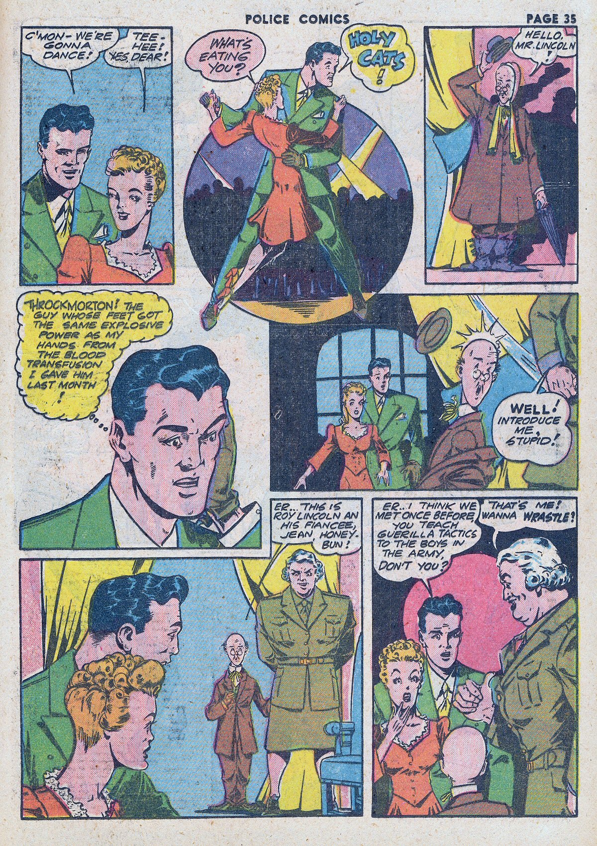 Read online Police Comics comic -  Issue #16 - 36