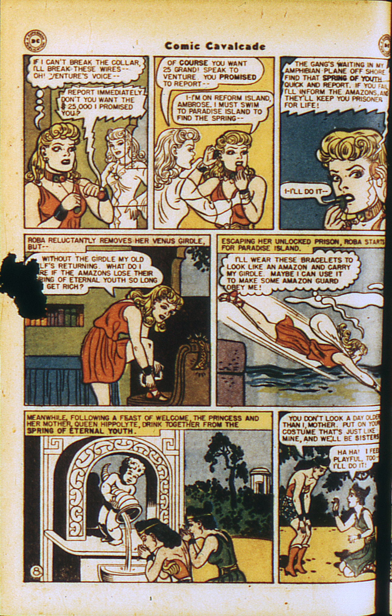 Read online Comic Cavalcade comic -  Issue #19 - 11