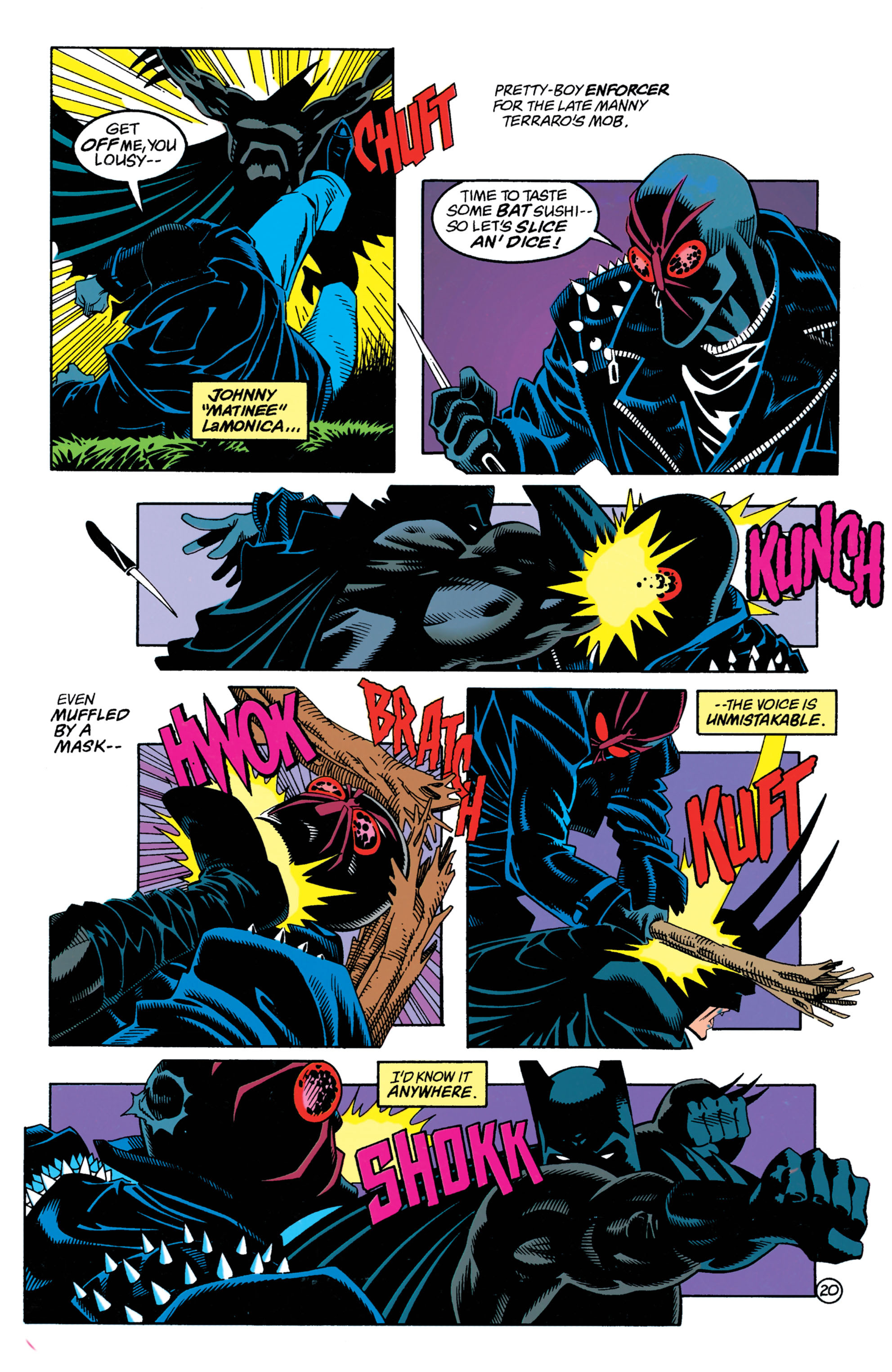 Read online Batman (1940) comic -  Issue #518 - 21