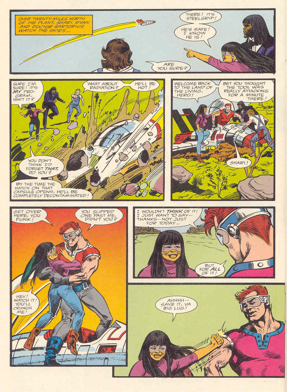 Read online Steelgrip Starkey comic -  Issue #6 - 31