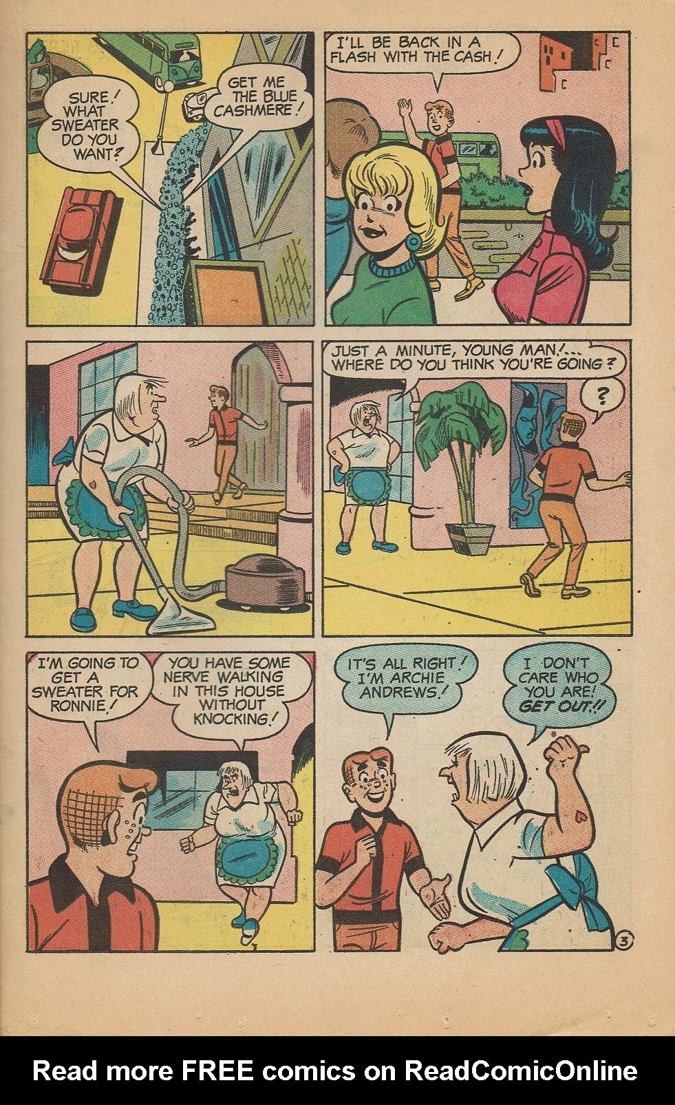 Read online Reggie and Me (1966) comic -  Issue #31 - 15