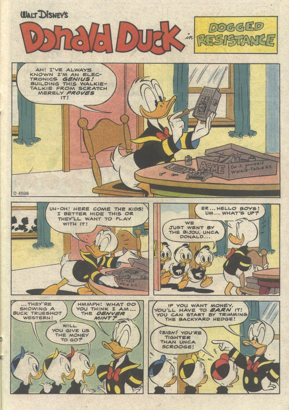 Read online Walt Disney's Donald Duck (1986) comic -  Issue #268 - 23