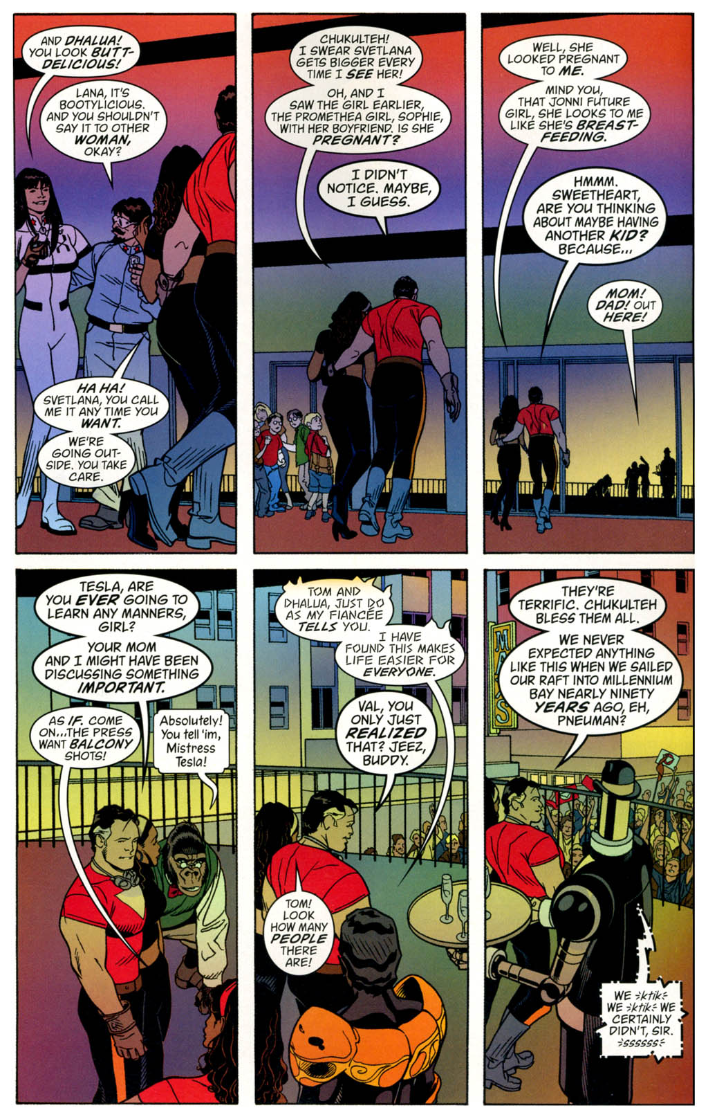 Read online Tom Strong comic -  Issue #36 - 23