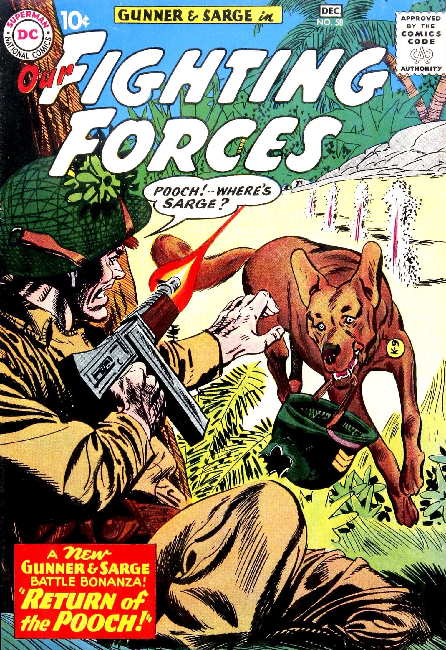 Read online Our Fighting Forces comic -  Issue #58 - 1
