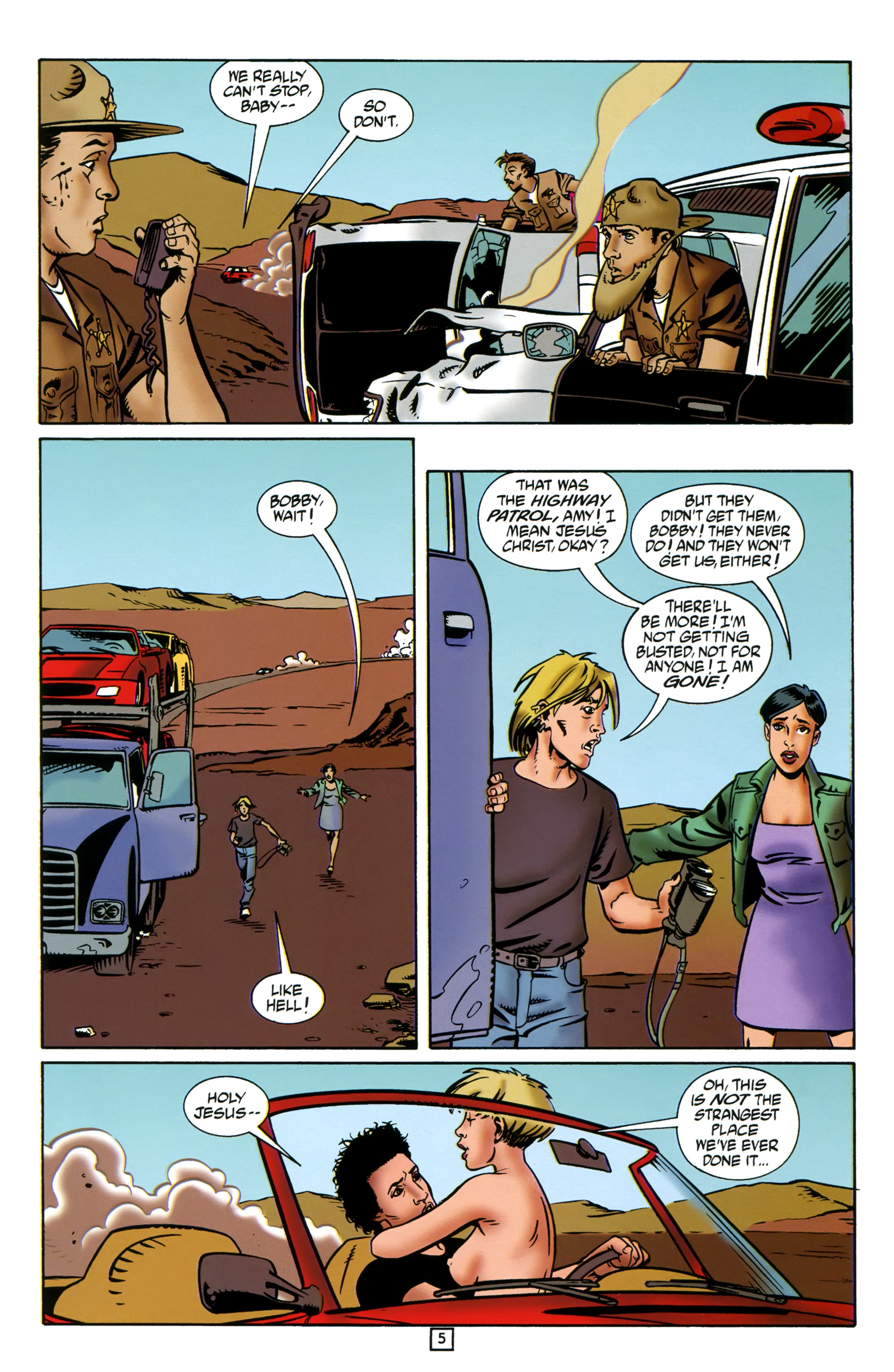 Read online Preacher: Tall in the Saddle comic -  Issue # Full - 7