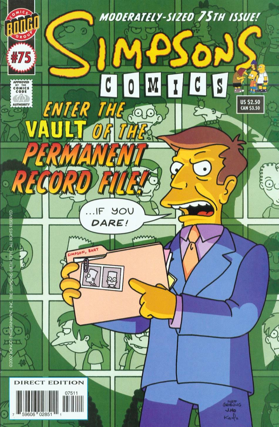 Read online Simpsons Comics comic -  Issue #75 - 1